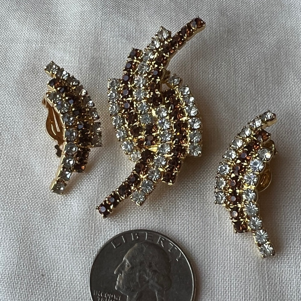 Pin & clip earrings